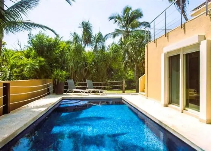 Modern Pool Ocean Views Terrace Bbq Vista Real Playa del Carmen